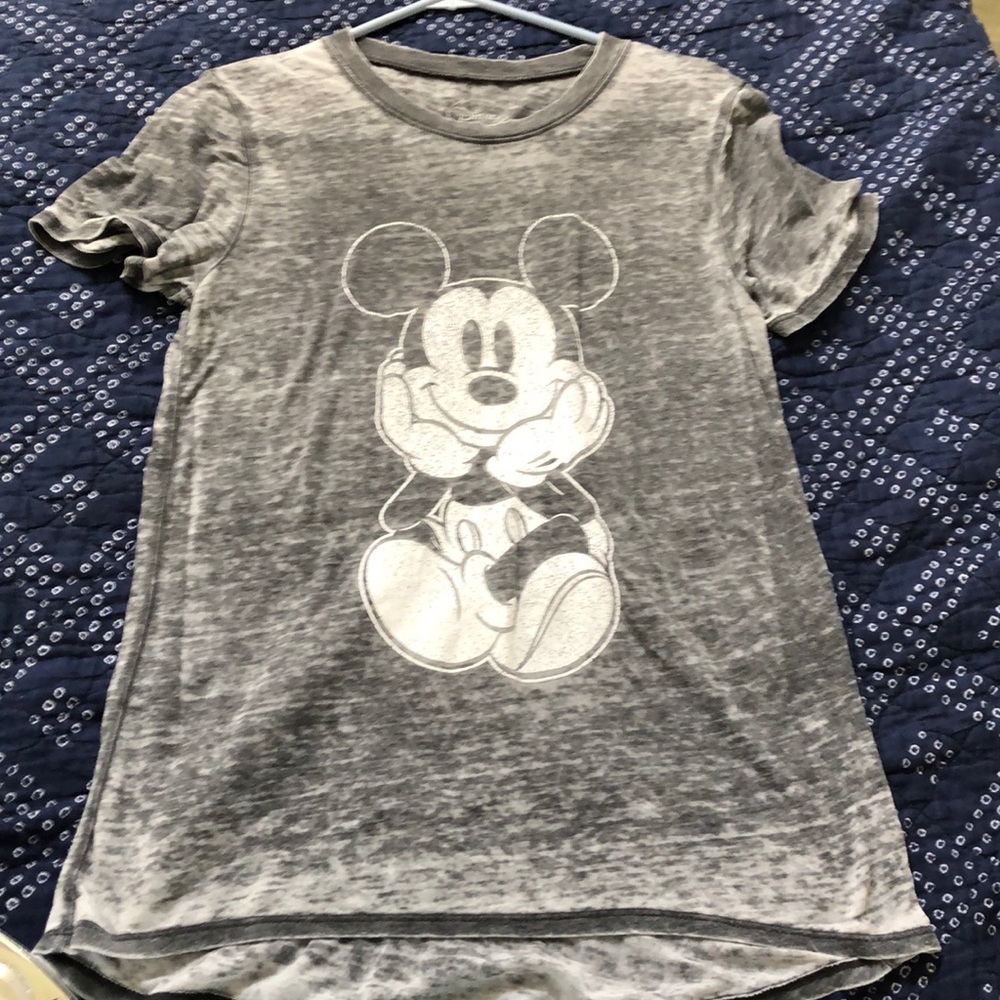 Burnout Mickey tee! Size S, NWOT